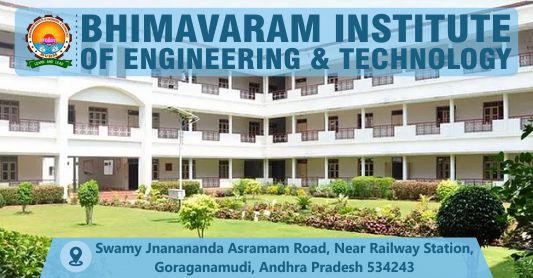 Out Side View of Bhimavaram Institute Of Engineering & Technology